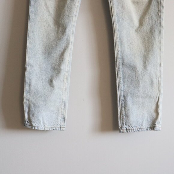 PacSun Men's Sz 30x30 Blue Light Wash Stretch 5-Pocket Slim Taper Denim Jeans - Picture 9 of 13